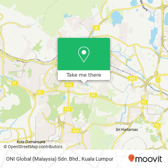 Peta ONI Global (Malaysia) Sdn. Bhd.