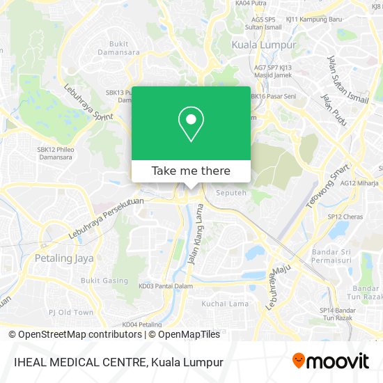 IHEAL MEDICAL CENTRE map