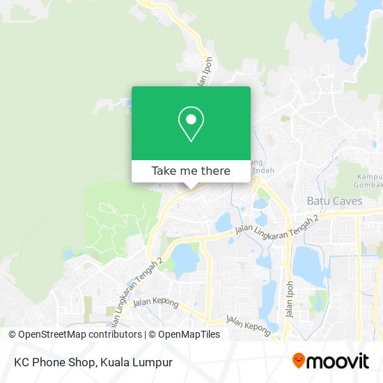 KC Phone Shop map