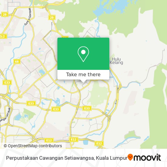 Perpustakaan Cawangan Setiawangsa map