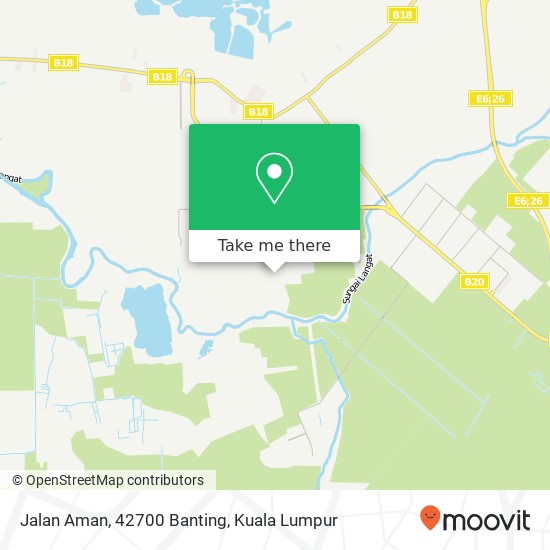 Jalan Aman, 42700 Banting map