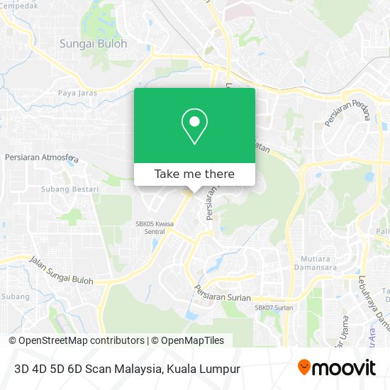 3D 4D 5D 6D Scan Malaysia map