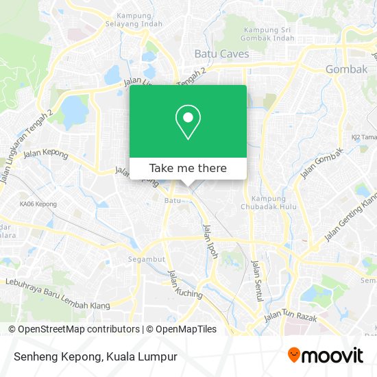 Senheng Kepong map