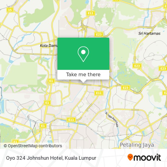 Oyo 324 Johnshun Hotel map