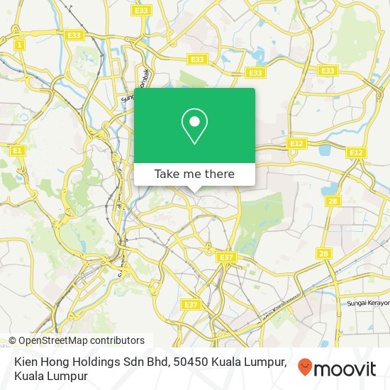 Kien Hong Holdings Sdn Bhd, 50450 Kuala Lumpur map