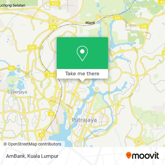 AmBank map