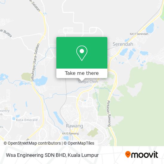 Cara Ke Wsa Engineering Sdn Bhd Di Hulu Selangor Menggunakan Bis Atau Kereta