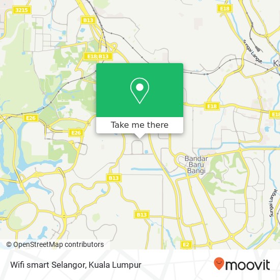 Wifi smart Selangor map