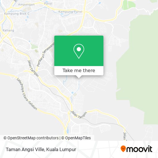 Taman Angsi Ville map