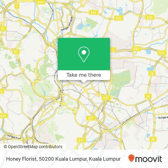 Honey Florist, 50200 Kuala Lumpur map