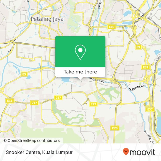 Snooker Centre map