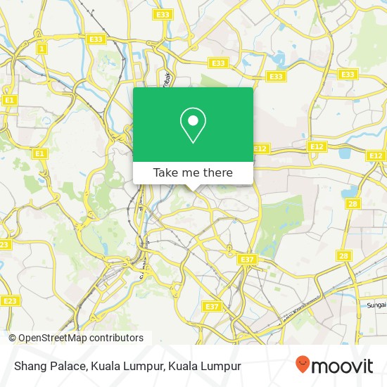 Shang Palace, Kuala Lumpur map