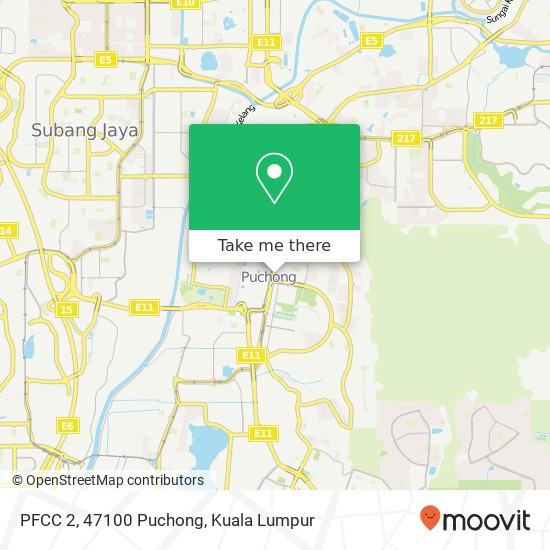 PFCC 2, 47100 Puchong map