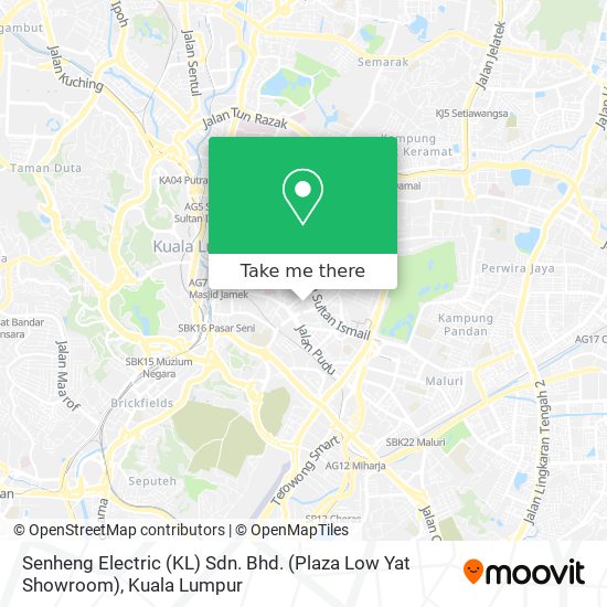 Senheng Electric (KL) Sdn. Bhd. (Plaza Low Yat Showroom) map