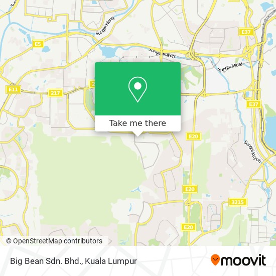 Big Bean Sdn. Bhd. map