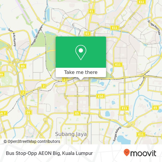 Bus Stop-Opp AEON Big map