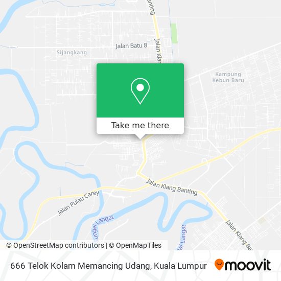 666 Telok Kolam Memancing Udang map