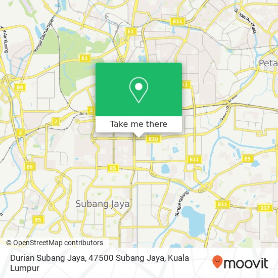 Durian Subang Jaya, 47500 Subang Jaya map