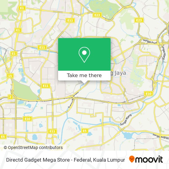 Directd Gadget Mega Store - Federal map