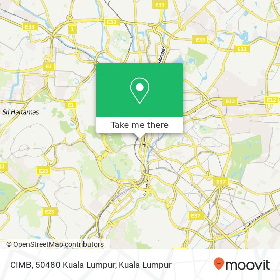 CIMB, 50480 Kuala Lumpur map