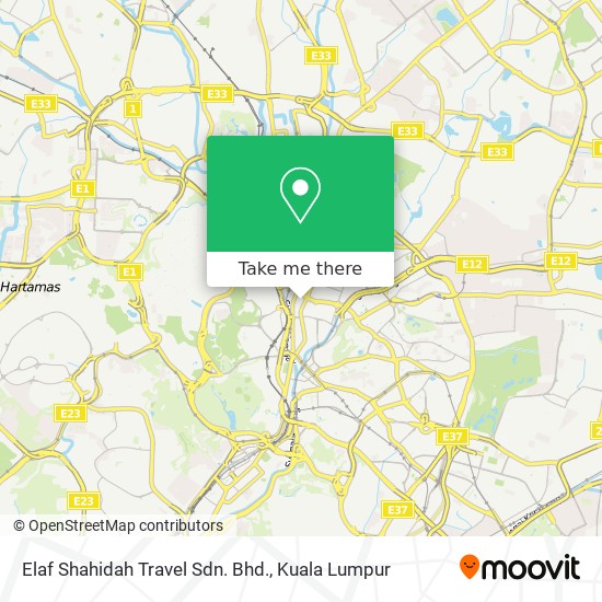 Elaf Shahidah Travel Sdn. Bhd. map