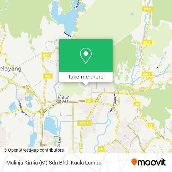 Malinja Kimia (M) Sdn Bhd map