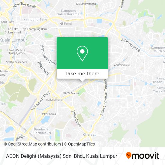 AEON Delight (Malaysia) Sdn. Bhd. map