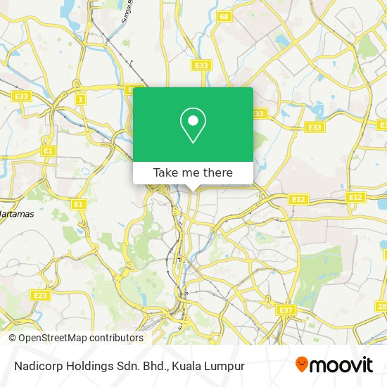 Nadicorp Holdings Sdn. Bhd. map