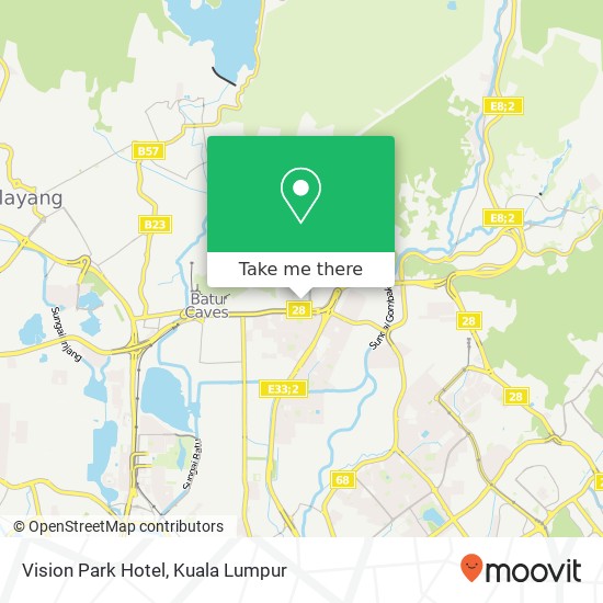 Vision Park Hotel map