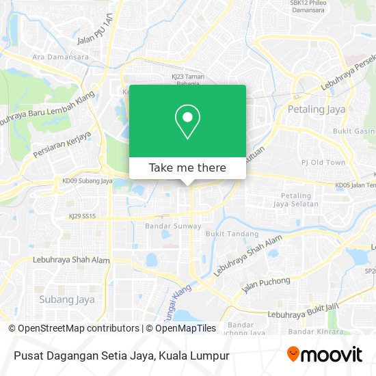 Pusat Dagangan Setia Jaya map