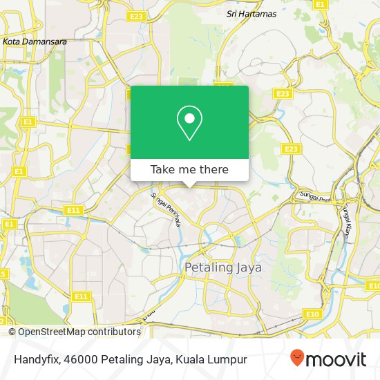 Handyfix, 46000 Petaling Jaya map