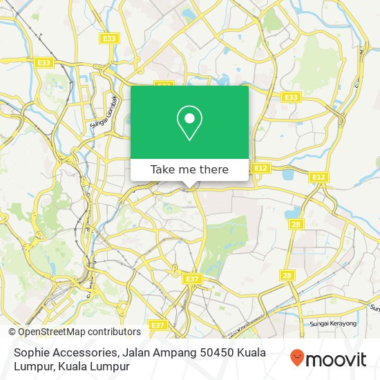 Sophie Accessories, Jalan Ampang 50450 Kuala Lumpur map