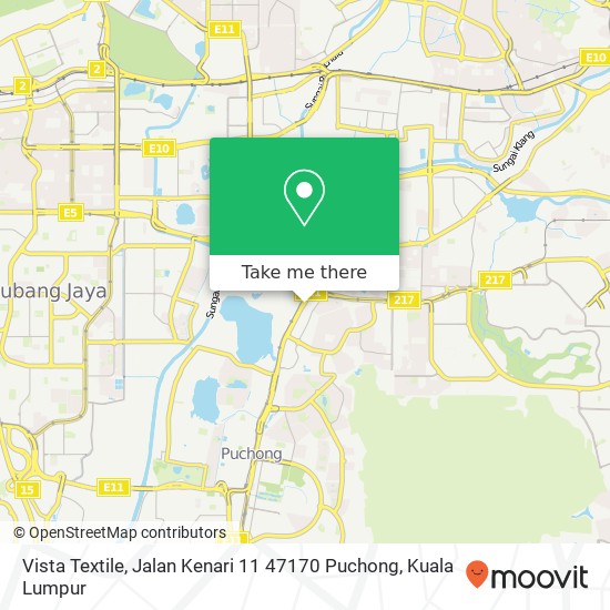 Vista Textile, Jalan Kenari 11 47170 Puchong map