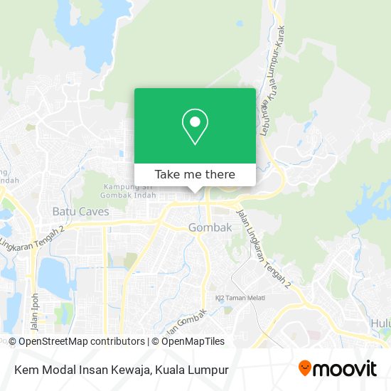 Kem Modal Insan Kewaja map