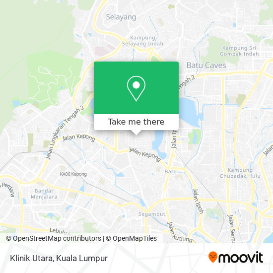 Klinik Utara map