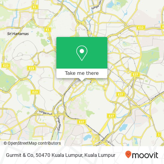 Gurmit & Co, 50470 Kuala Lumpur map