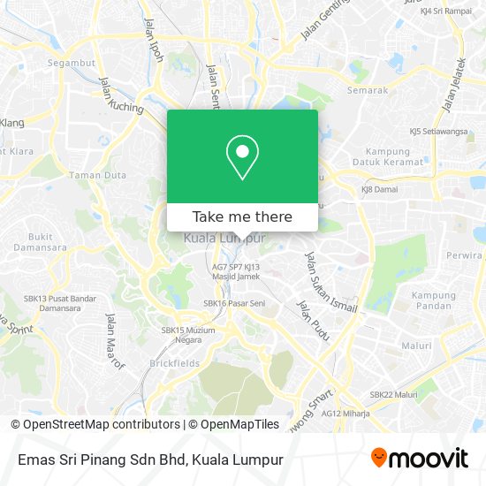 Emas Sri Pinang Sdn Bhd map