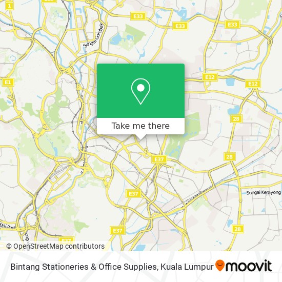 Bintang Stationeries & Office Supplies map