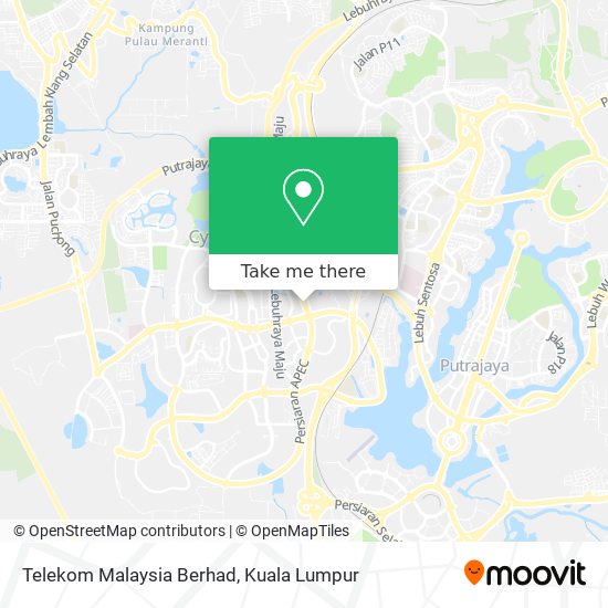 Telekom Malaysia Berhad map