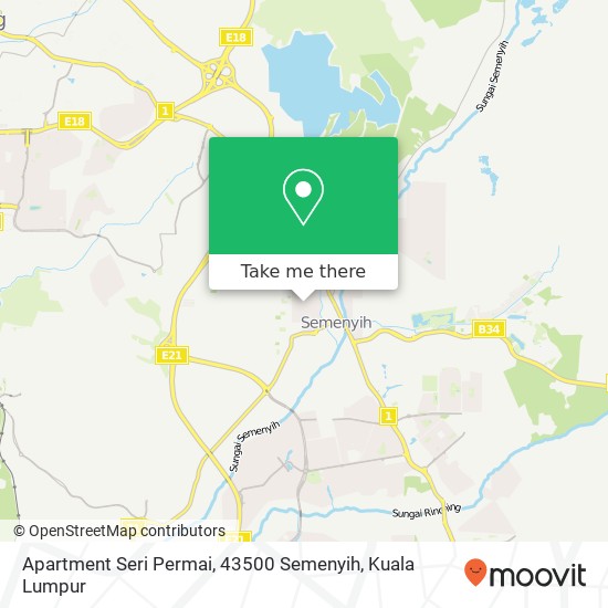 Apartment Seri Permai, 43500 Semenyih map