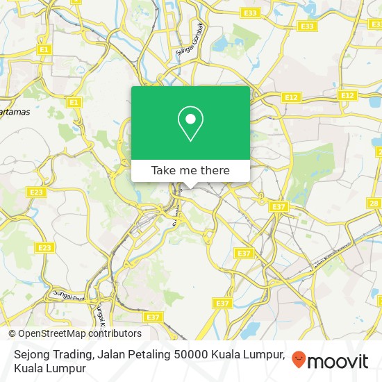 Sejong Trading, Jalan Petaling 50000 Kuala Lumpur map