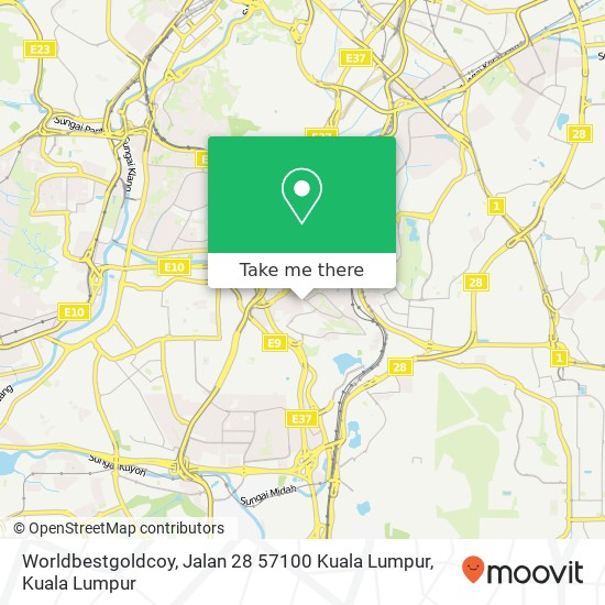 Worldbestgoldcoy, Jalan 28 57100 Kuala Lumpur map