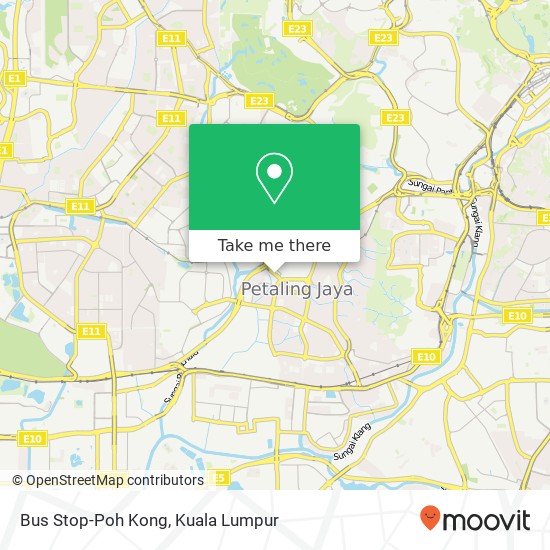 Bus Stop-Poh Kong map