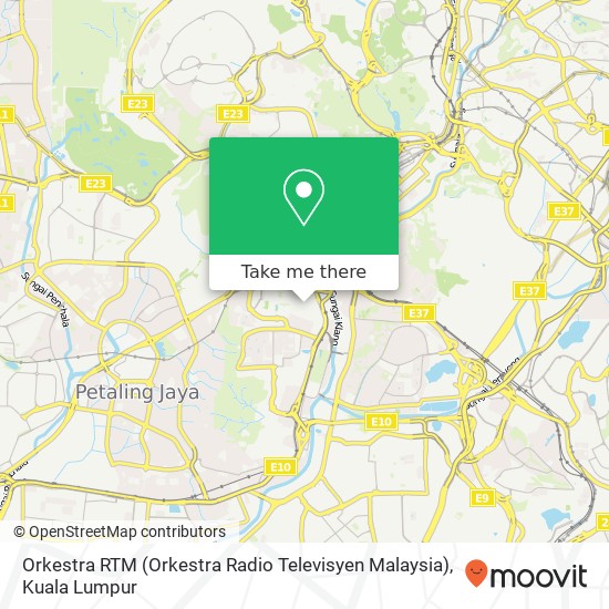 Orkestra RTM (Orkestra Radio Televisyen Malaysia) map