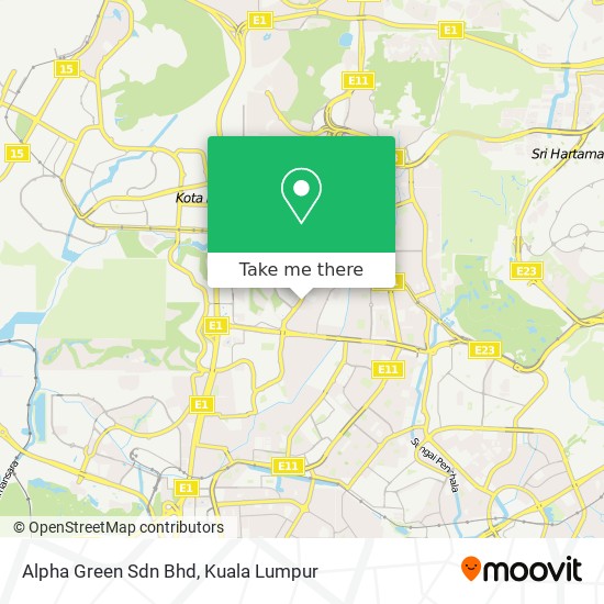 Alpha Green Sdn Bhd map