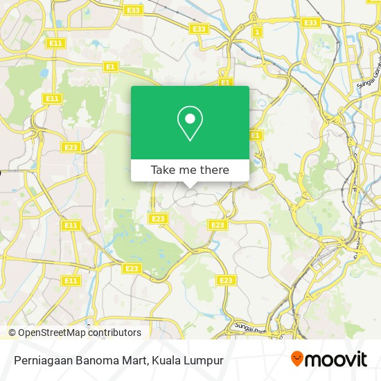 Perniagaan Banoma Mart map