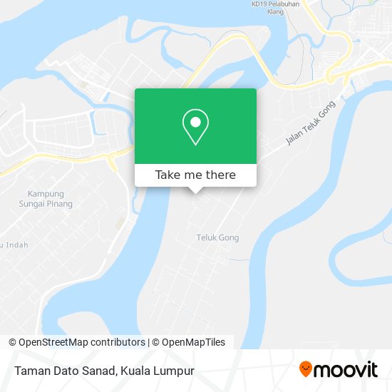 Taman Dato Sanad map