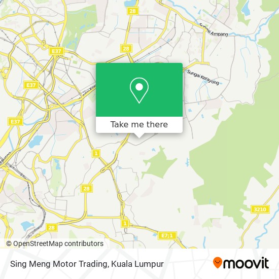 Sing Meng Motor Trading map