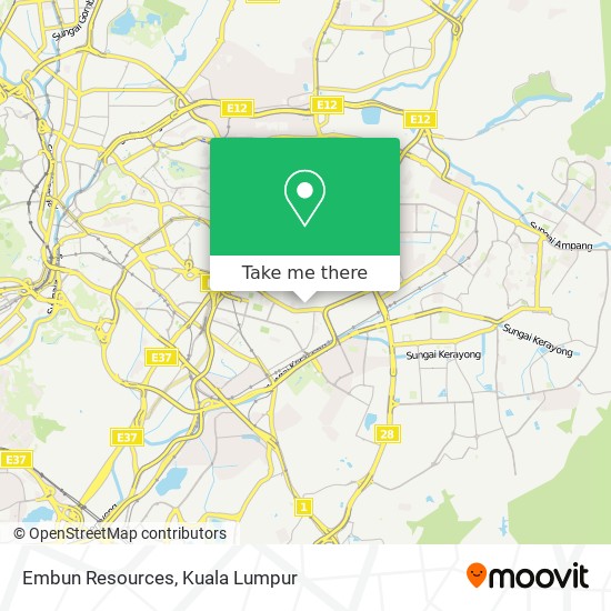 Embun Resources map