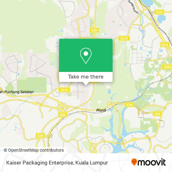 Kaiser Packaging Enterprise map